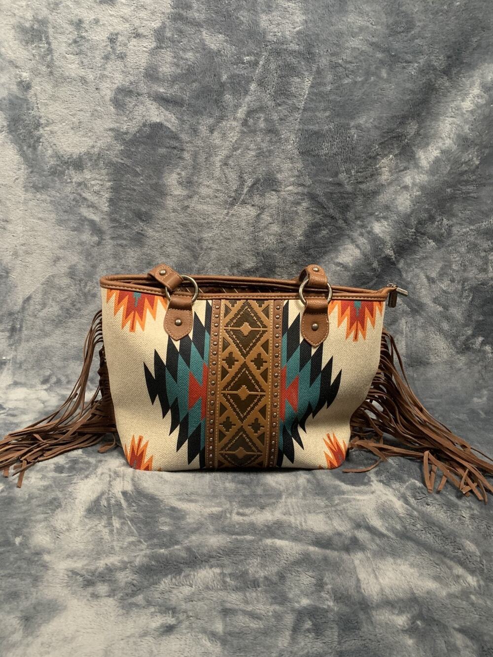 Wrangler Montana West Southwestern Aztec Purse Boho Western